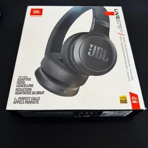 JBL Live 675NC Wireless Headphones - Black